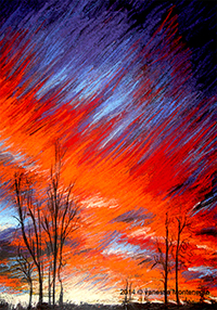 Pastel Sunset by Vanessa Montenegro