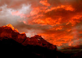 Sky on Fire By Vanessa Montenegro