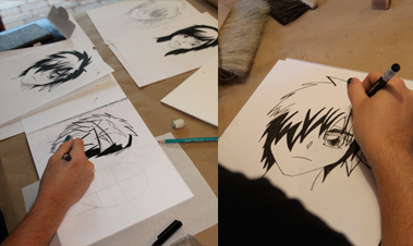 Illustration and manga teen class